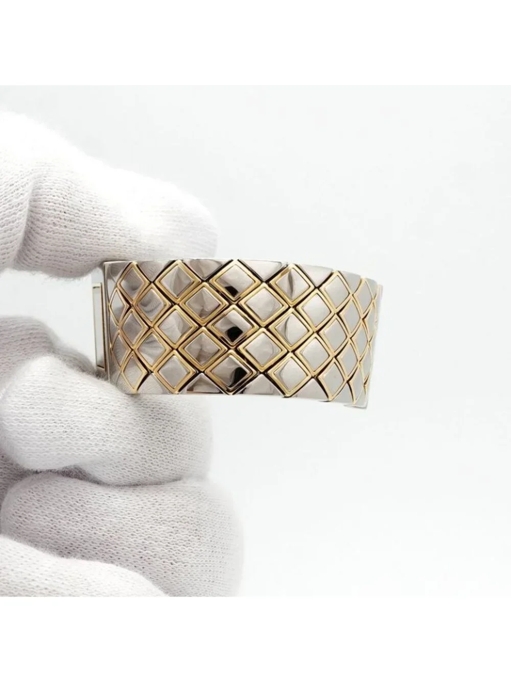 Chanel Quilted Black Dial Watch - Picture 6 of 9